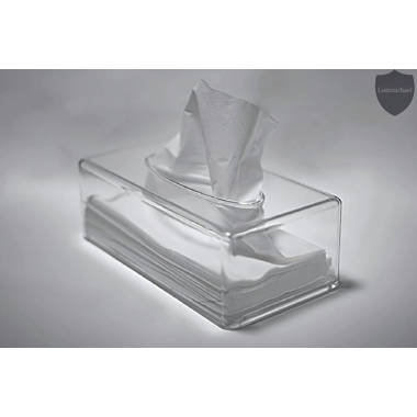 Plexiglass on sale tissue holder